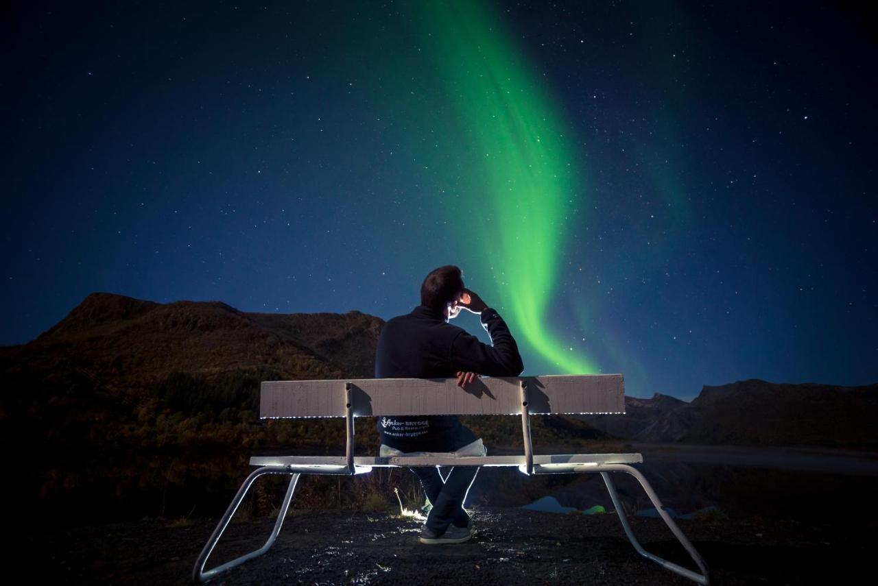 Anker Brygge Svolvær Exterior foto Aurora Borealis in Iceland