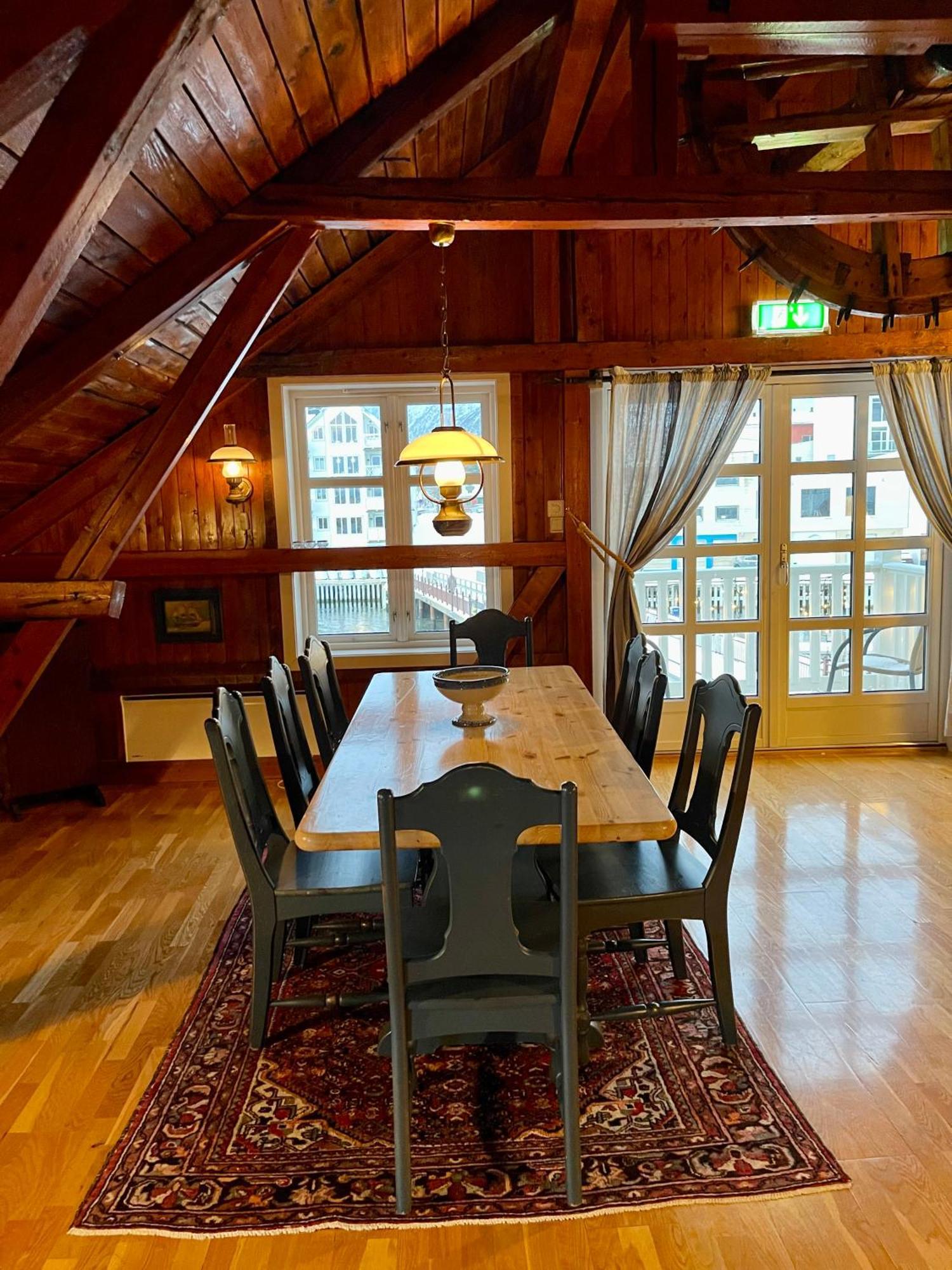 Anker Brygge Svolvær Exterior foto The dining room